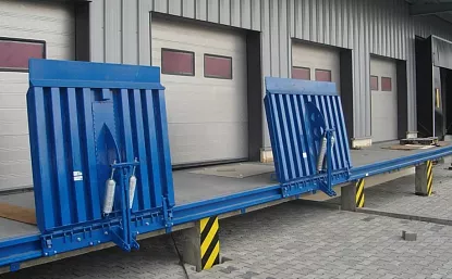 Мост откидной скользящий DoorHan FTS синий